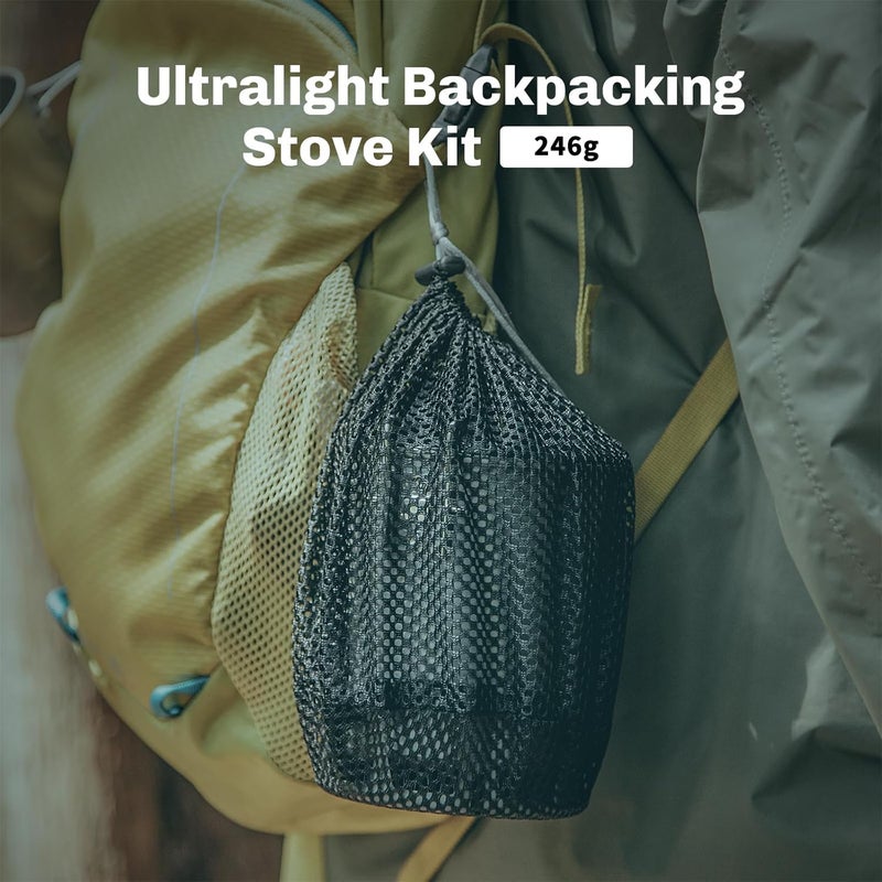 Fire-Maple Petrel Quickboil Pro Ultralight Cooking System – Compact & Fast-Boiling Backpacking Stove Pot Set, Ideal for Hiking, Solo Camping, Travelling, Hunting Trips, etc - Image 2